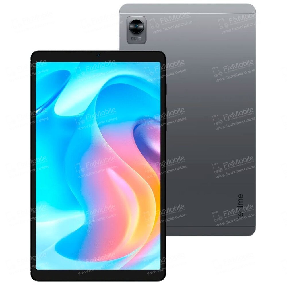 Дисплей с тачскрином для Realme Pad Mini 8.7 (черный) (LCD)