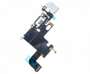 Шлейф для Apple iPhone 6 на разъем зарядки/разъем гарнитуры/микрофон (белый) — 1