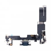 Шлейф для Apple iPhone 14 Plus плата на разъем зарядки/микрофон (черный) Премиум — 2