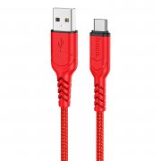 Кабель Hoco X59 Victory (USB - Type-C) красный — 1
