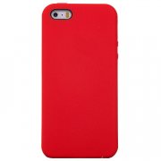 Чехол-накладка ORG Soft Touch для Apple iPhone 5S (красная) — 1