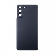 Задняя крышка для Samsung Galaxy S21 Plus (G996B) (черная) Премиум — 2