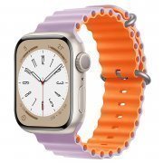 Ремешок ApW26 Ocean Band для Apple Watch 42 mm силикон (светло-оранжеый)