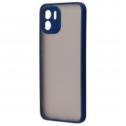 Чехол-накладка - PC041 для Xiaomi Redmi A2 (сине-черная) (215671) — 3
