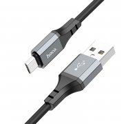 Кабель Hoco X86 Spear (USB - micro USB) (черный) — 2