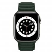 Ремешок для Apple Watch 42 mm на магните (зеленый) — 3