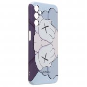 Чехол-накладка Luxo Creative для Samsung Galaxy A14 4G (A145B) (087) (серая) (225947) (рисунок) — 2