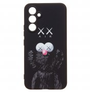 Чехол-накладка Luxo Creative для Samsung Galaxy A54 (A546F) (088) (черная) (225926) (рисунок) — 1