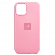 Чехол-накладка [ORG] Soft Touch для Apple iPhone 12 (светло-розовая)