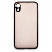 Чехол-накладка - PC041 для Apple iPhone XR (черная) — 1