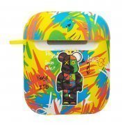 Чехол Luxo Creative для Apple AirPods 2 (разноцветный) (рисунок) — 3
