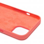 Чехол-накладка ORG Silicone Case SafeMag с анимацией для Apple iPhone 13 (розовый цитрус) — 2