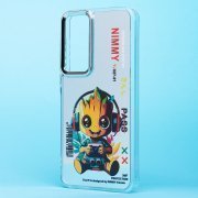 Чехол-накладка - PC092 для Samsung Galaxy A55 (A556E) (груд) (прозрачная) — 3