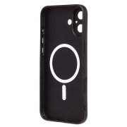 Чехол-накладка - SM020 Matte SafeMag для Apple iPhone 16 Plus (234702) (черная) — 2