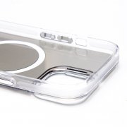 Чехол-накладка SafeMag для Apple iPhone 15 (белая) — 3
