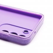 Чехол-накладка для Samsung Galaxy S21 FE (G990B) (светло-лиловая) — 3