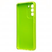 Чехол-накладка для Samsung Galaxy S21 FE (G990B) (светло-зеленая) — 2