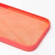 Чехол-накладка Silicone SafeMag с анимацией для Apple iPhone 15 (гуава) — 3