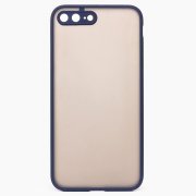Чехол-накладка для Apple iPhone 7 Plus (черно-фиолетовая) — 1