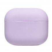 Чехол Soft touch для кейса Apple AirPods 3 (фиолетовый) — 1