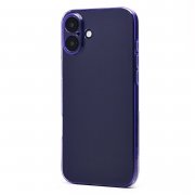 Чехол-накладка для Apple iPhone 16 Plus (прозрчно-фиолетовая) — 2