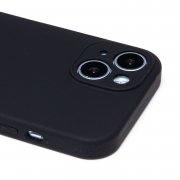 Чехол-накладка Soft Touch для Apple iPhone 15 (черная) — 3