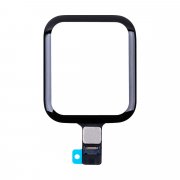 Стекло с тачскрином для Apple Watch 5 40 mm в сборе с OCA пленкой (черное) — 2