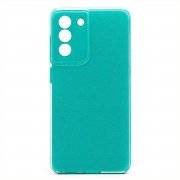 Чехол-накладка для Samsung Galaxy S21 FE (G990B) (светло-голубая) — 1