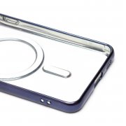 Чехол-накладка SafeMag для Samsung Galaxy S21 FE (G990B) (синий титан) — 3
