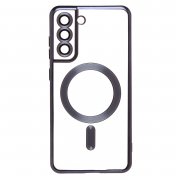 Чехол-накладка SafeMag для Samsung Galaxy S21 FE (G990B) (синий титан) — 1