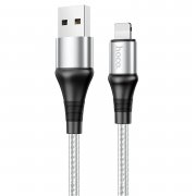 Кабель Hoco X50 (USB - lightning) 100см (серый)