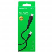 Кабель Borofone BX37 (USB - Type C) 100см (черный) — 3