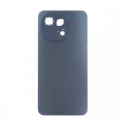 Задняя крышка для Tecno Spark Go 1 (черная) премиум — 2