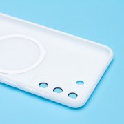 Чехол-накладка Matte для Samsung Galaxy S21 FE (G990B) (белая) — 2