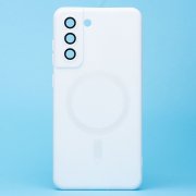 Чехол-накладка Matte для Samsung Galaxy S21 FE (G990B) (белая) — 1
