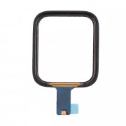 Стекло для Apple Watch 5 40 mm с тачскрином и OCA пленкой (черное) — 1