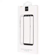 Защитное стекло Activ 3D для Samsung Galaxy S21 Ultra (G998B) (черное) — 2
