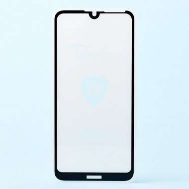 Защитное стекло для Huawei Y7 2019 (полное покрытие)(черное) &mdash; 1
