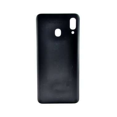 Задняя крышка для Samsung Galaxy A20 (A205F) (черная) &mdash; 2