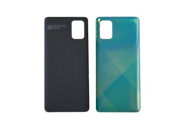 Задняя крышка для Samsung Galaxy A71 (A715F) (голубая) &mdash; 1