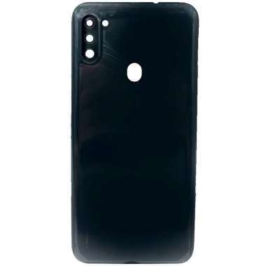Задняя крышка для Samsung Galaxy A11 (A115F) (черная) &mdash; 1