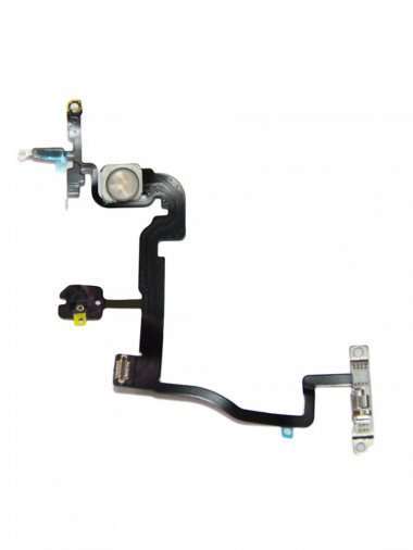 Шлейф для Apple iPhone 11 Pro Max на кнопку включения/микрофон &mdash; 2