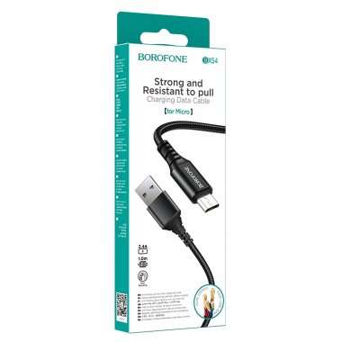 Кабель Borofone BX54 (USB - micro-USB) черный &mdash; 3