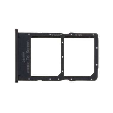 Контейнер SIM для Huawei P40 Lite (черный) &mdash; 1