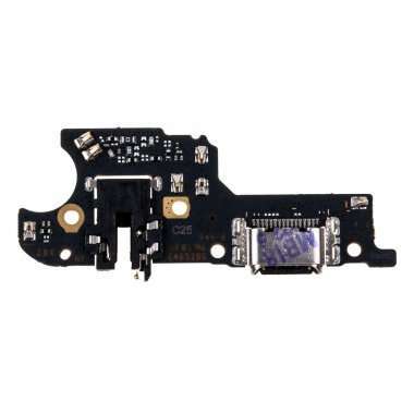 Шлейф для Realme C25 плата на разъем зарядки/разъем гарнитуры/микрофон &mdash; 1