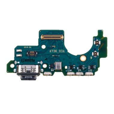 Шлейф для Samsung Galaxy A73 5G (A736B) плата на разъем зарядки/разъем гарнитуры/микрофон &mdash; 1