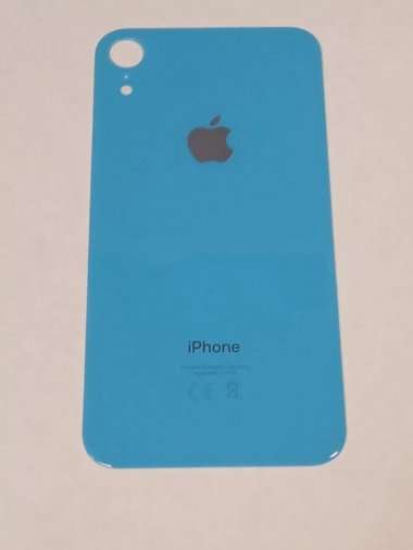 Задняя крышка для Apple iPhone XR (голубая) — 3