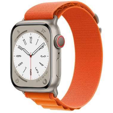 Ремешок ApW27 Alpine Loop для Apple Watch 38 mm текстиль (оранжевый) — 5