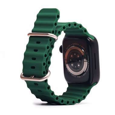 Ремешок - ApW26 Ocean Band Apple Watch 38 mm Watch 38/40/41мм силикон (зеленый) — 4