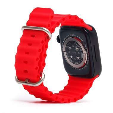 Ремешок - ApW26 Ocean Band Apple Watch 42 mm силикон (красный) — 4